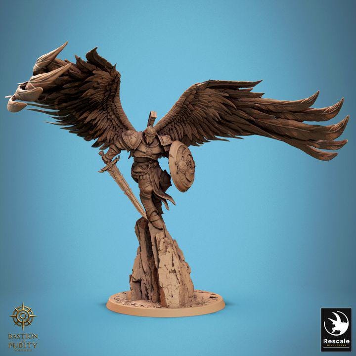 Lord Celestian Prime – Miniatura de resina para D&D, 32 mm