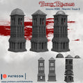 Torre Fantástica – Escenografía de fantasía en PLA