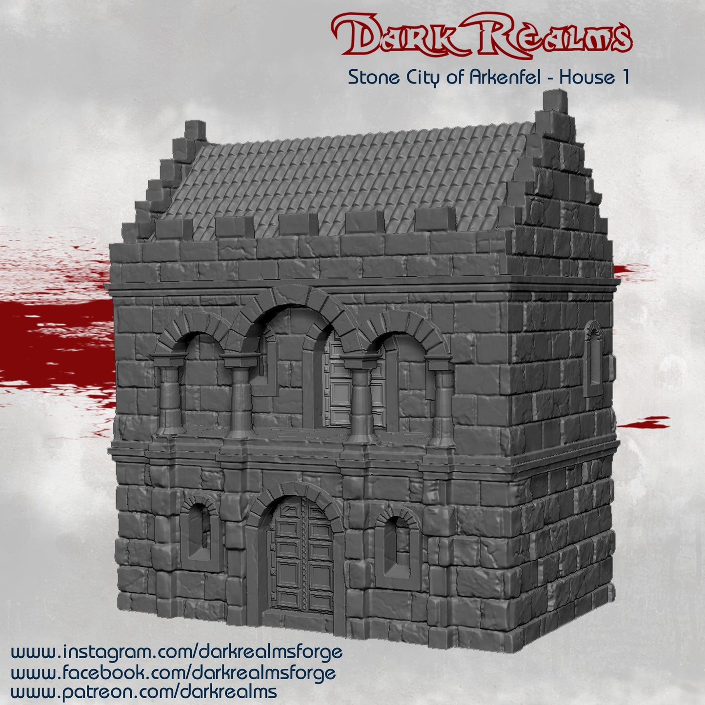 Dark realms - Arkenfel House - Terreno / rol / El Señor de los Anillos / Dragones y Mazmorras / Pathfinder / DND / D&D
