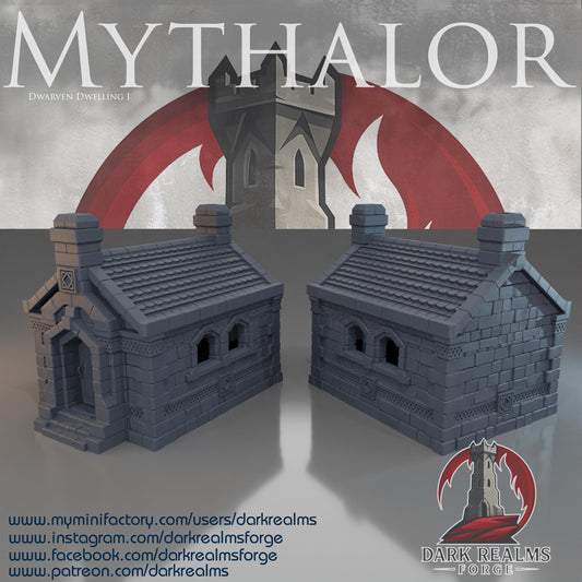 Dark Realms - Mythalor - Dwarven Dwelling 1 - Fantasía / Terreno / Paisaje / dnd / LOTR / ESDLA / Warhammer / D&D / Pathfinder