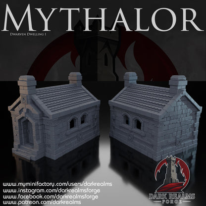 Dark Realms - Mythalor - Dwarven Dwelling 1 - Fantasía / Terreno / Paisaje / dnd / LOTR / ESDLA / Warhammer / D&D / Pathfinder