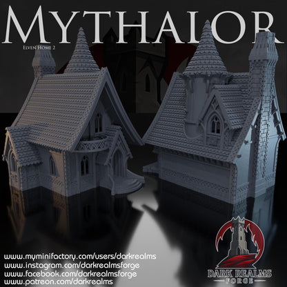 Dark Realms - Mythalor - Elven Home 2 - Fantasía / Terreno / Paisaje / dnd / LOTR / ESDLA / Warhammer / D&D / Pathfinder