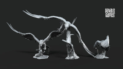 Aguilas Gigantes - Gandalf / gondor / Tierra Media / LOTR / El Señor de los Anillos / Dragones y Mazmorras / Pathfinder / DND / Miniatura