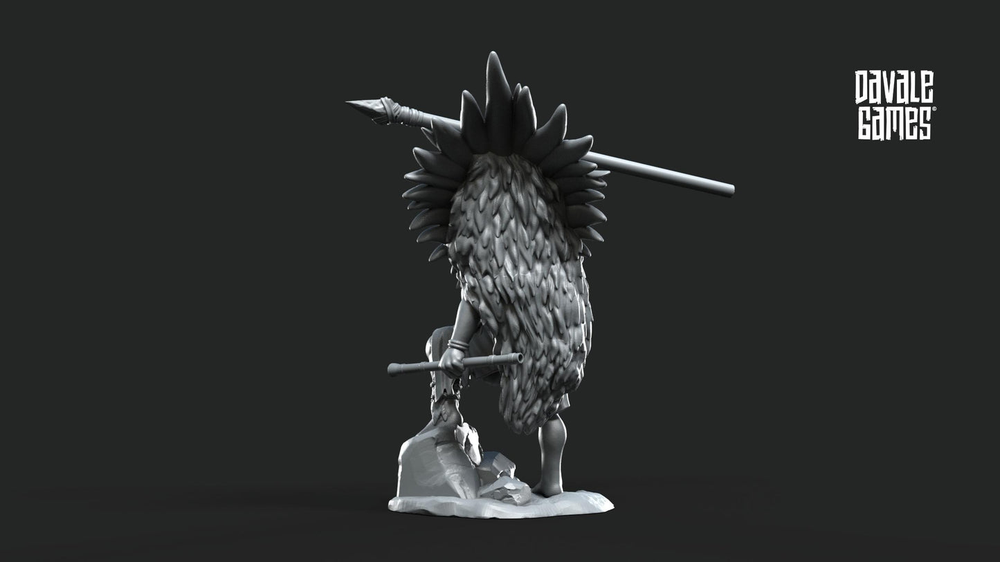 Lider Guerreros Dunlendinos - Salvajes / Rohan / Tierra Media / LOTR / El Señor de los Anillos / Dragones y Mazmorras / Pathfinder / DND