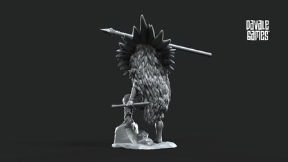 Lider Guerreros Dunlendinos - Salvajes / Rohan / Tierra Media / LOTR / El Señor de los Anillos / Dragones y Mazmorras / Pathfinder / DND