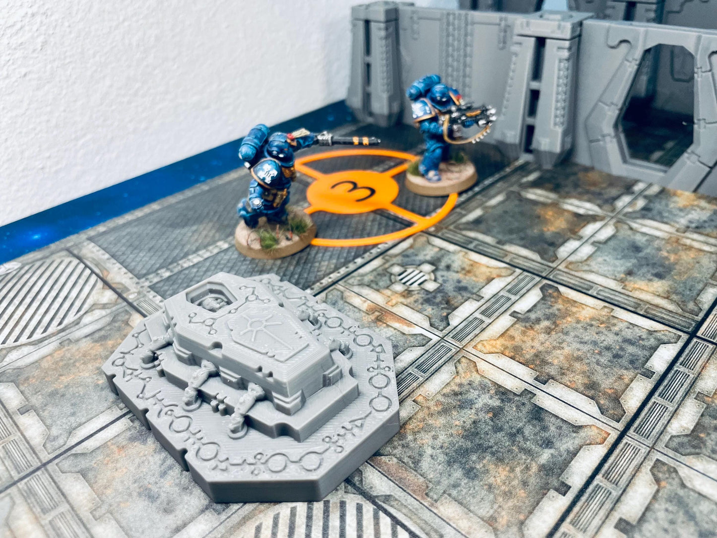Escenografía "Entornos Cerrados Xenos" compatible con Kill Team / ITD / Tomb World / Mundo Necrópolis