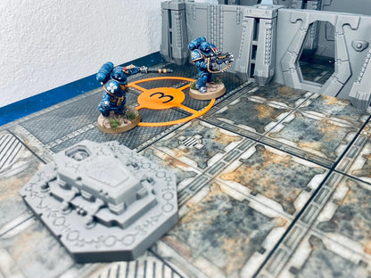 Escenografía "Entornos Cerrados Xenos" compatible con Kill Team / ITD / Tomb World / Mundo Necrópolis