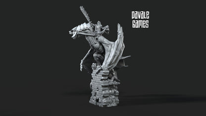 Mago Oscuro Nazgul - Tierra Media / LOTR / El Señor de los Anillos / Dragones y Mazmorras / Pathfinder / DND / Miniatura