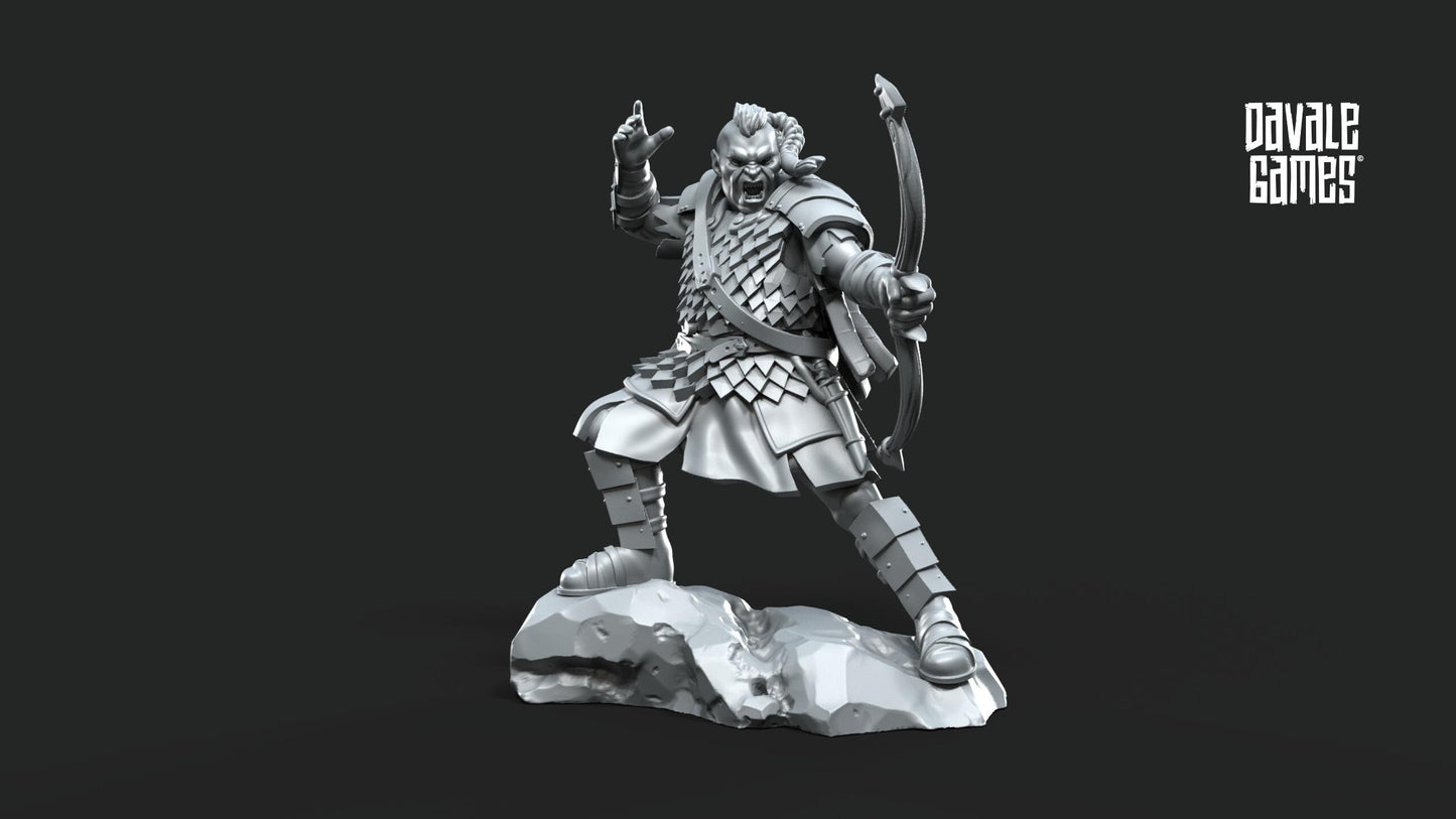 Banda de Orcos Arqueros - Mordor / Sauron / Tierra Media / LOTR / El Señor de los Anillos / Dragones y Mazmorras / Pathfinder / DND