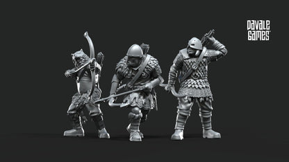 Banda de Orcos Arqueros - Mordor / Sauron / Tierra Media / LOTR / El Señor de los Anillos / Dragones y Mazmorras / Pathfinder / DND