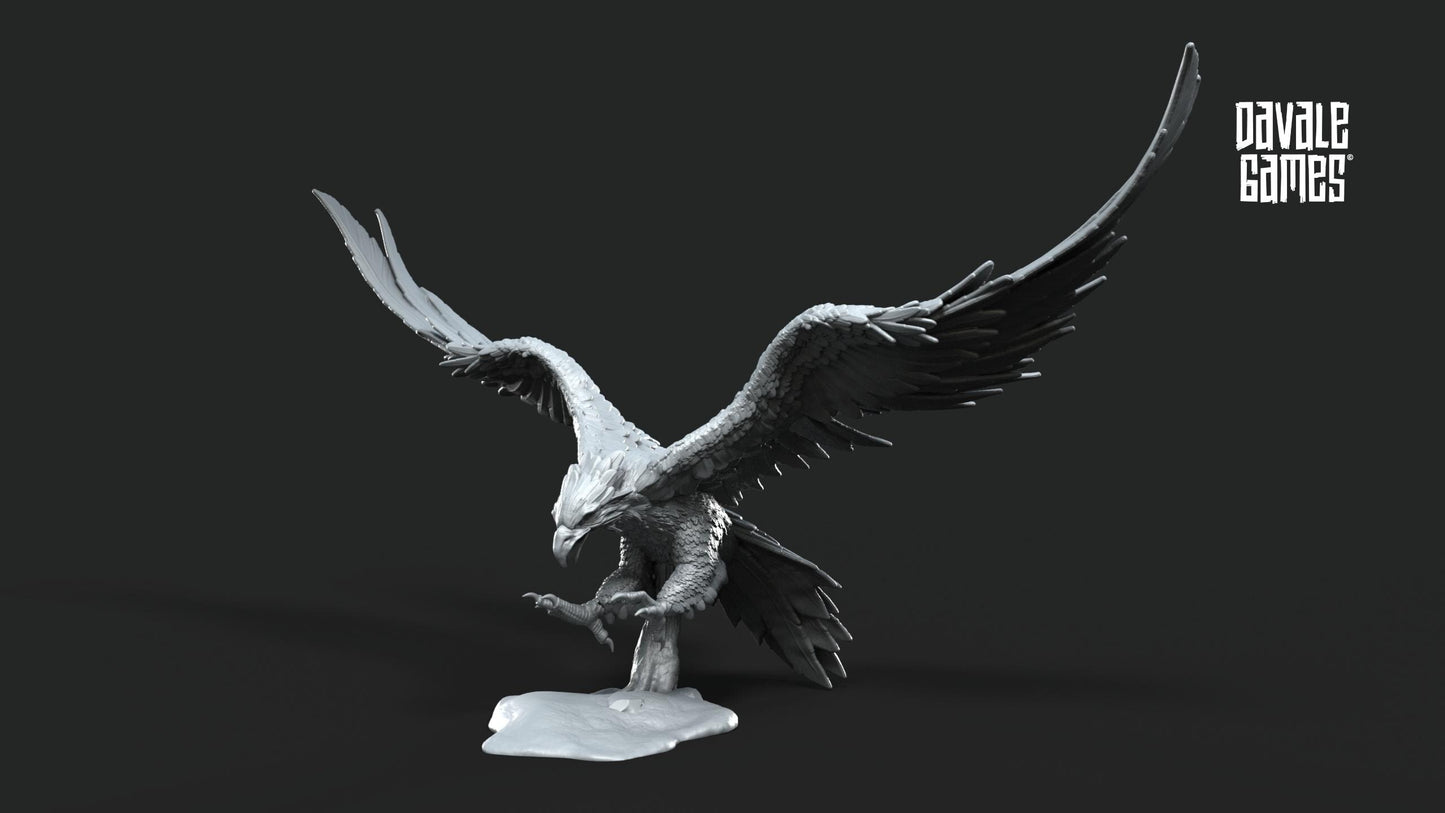 Aguilas Gigantes - Gandalf / gondor / Tierra Media / LOTR / El Señor de los Anillos / Dragones y Mazmorras / Pathfinder / DND / Miniatura