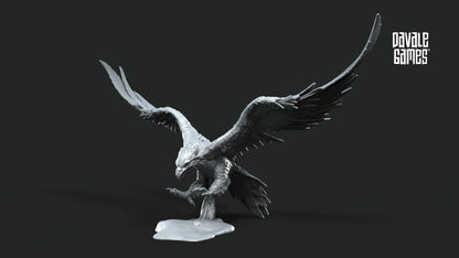 Aguilas Gigantes - Gandalf / gondor / Tierra Media / LOTR / El Señor de los Anillos / Dragones y Mazmorras / Pathfinder / DND / Miniatura