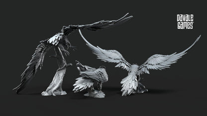 Aguilas Gigantes - Gandalf / gondor / Tierra Media / LOTR / El Señor de los Anillos / Dragones y Mazmorras / Pathfinder / DND / Miniatura