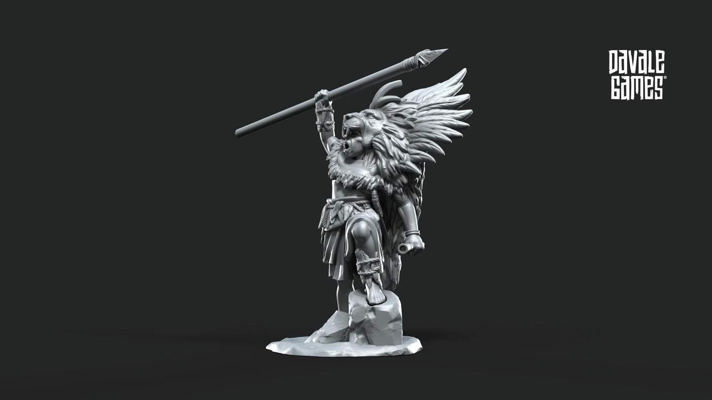 Lider Guerreros Dunlendinos - Salvajes / Rohan / Tierra Media / LOTR / El Señor de los Anillos / Dragones y Mazmorras / Pathfinder / DND