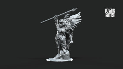 Lider Guerreros Dunlendinos - Salvajes / Rohan / Tierra Media / LOTR / El Señor de los Anillos / Dragones y Mazmorras / Pathfinder / DND