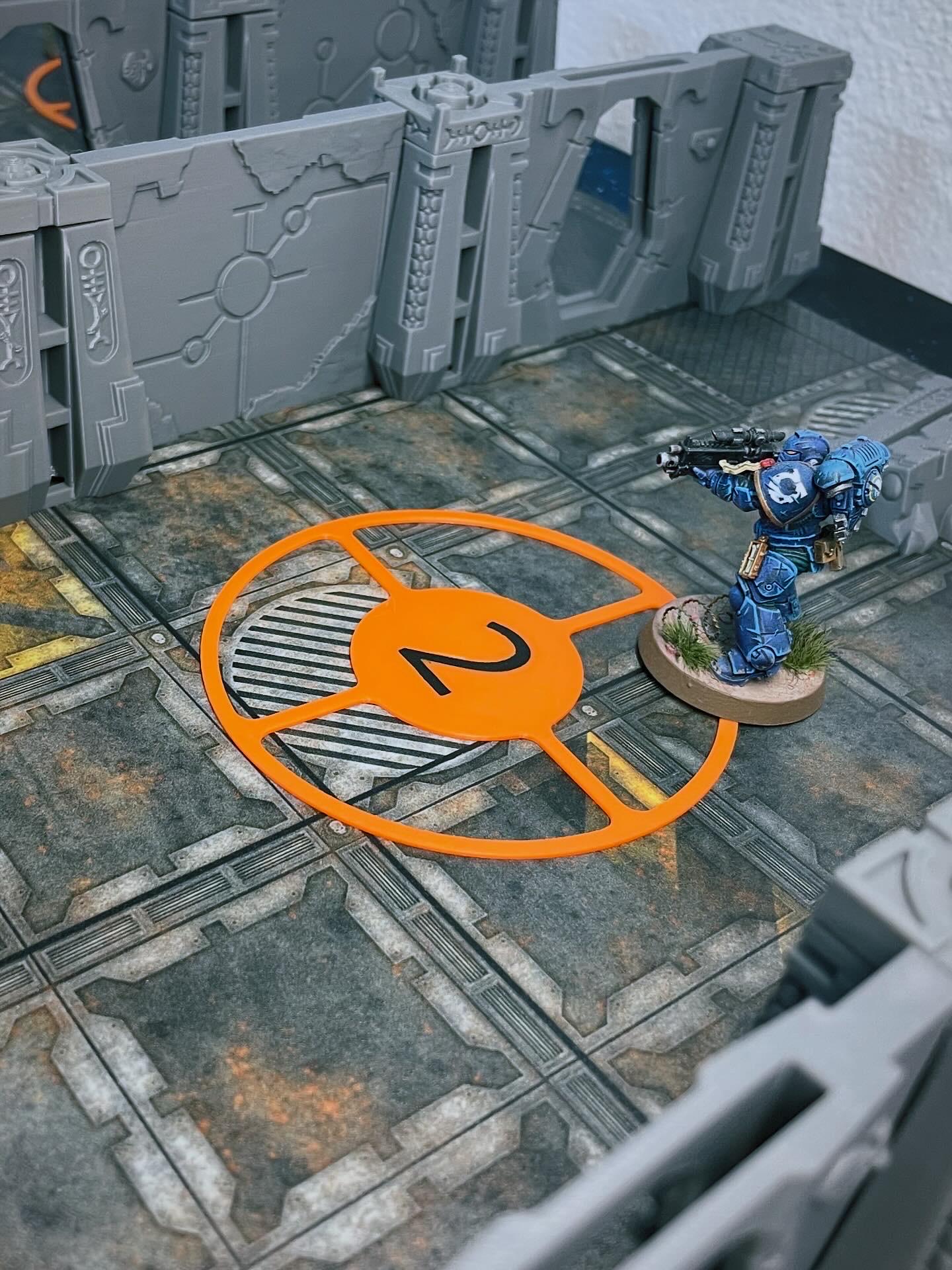 Escenografía "Entornos Cerrados Xenos" compatible con Kill Team / ITD / Tomb World / Mundo Necrópolis