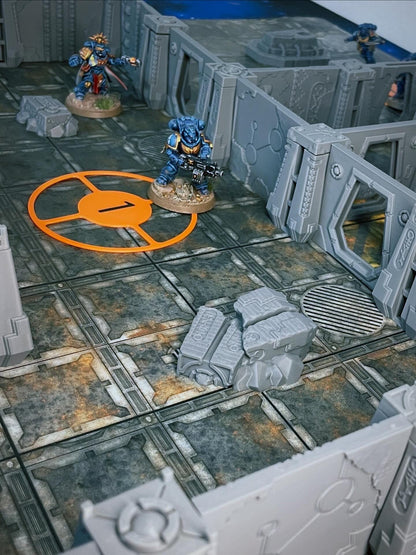 Escenografía "Entornos Cerrados Xenos" compatible con Kill Team / ITD / Tomb World / Mundo Necrópolis