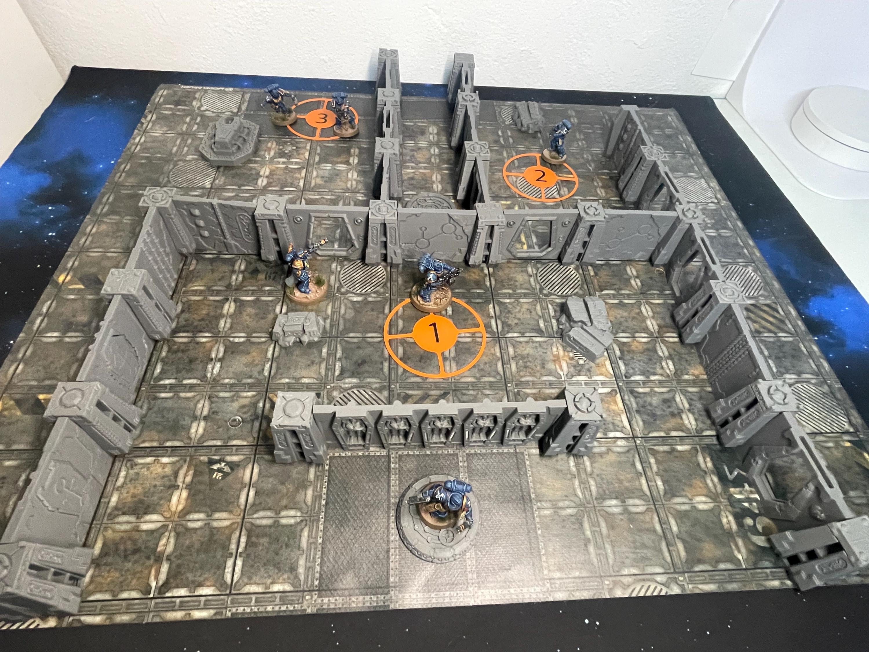 Entornos Cerrados Xenos – Escenografía compatible con Kill Team