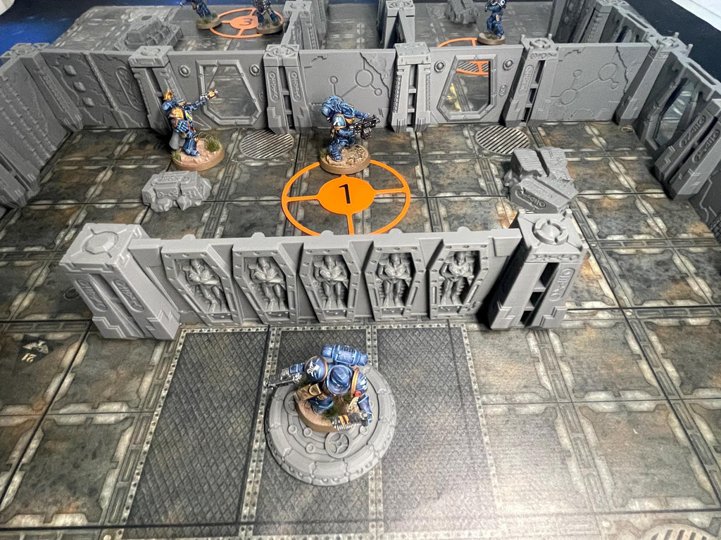 Entornos Cerrados Xenos – Escenografía compatible con Kill Team
