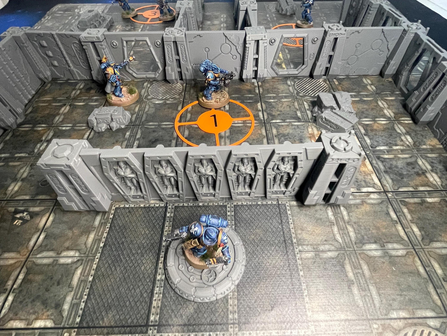 Escenografía "Entornos Cerrados Xenos" compatible con Kill Team / ITD / Tomb World / Mundo Necrópolis