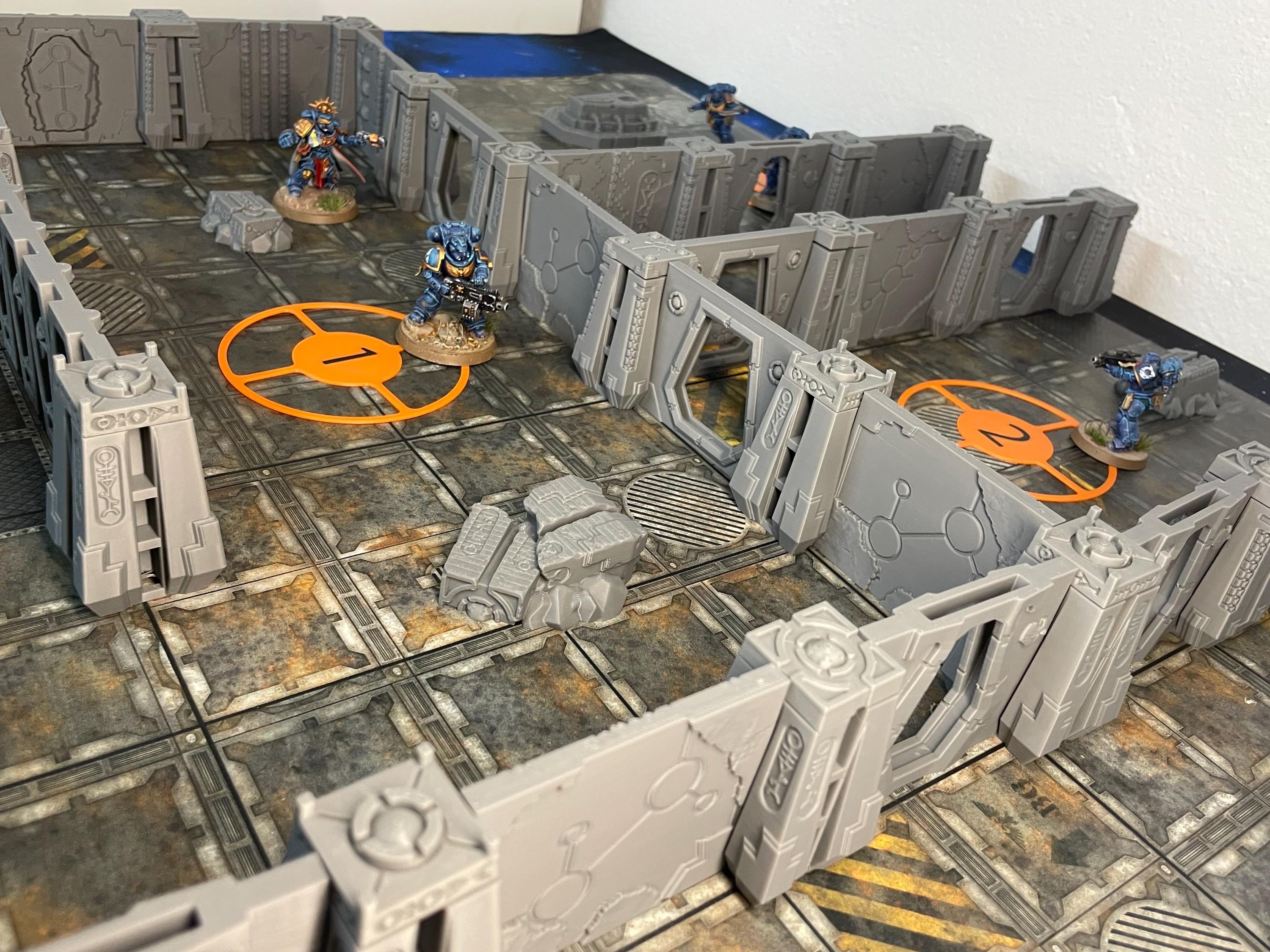 Entornos Cerrados Xenos – Escenografía compatible con Kill Team