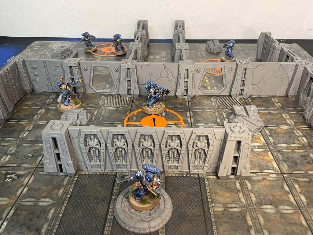 Entornos Cerrados Xenos – Escenografía compatible con Kill Team