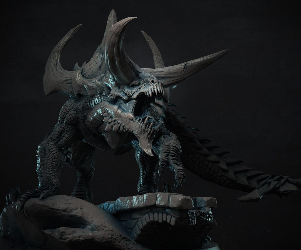Tarrasque – Resin miniature for D&D, 32mm
