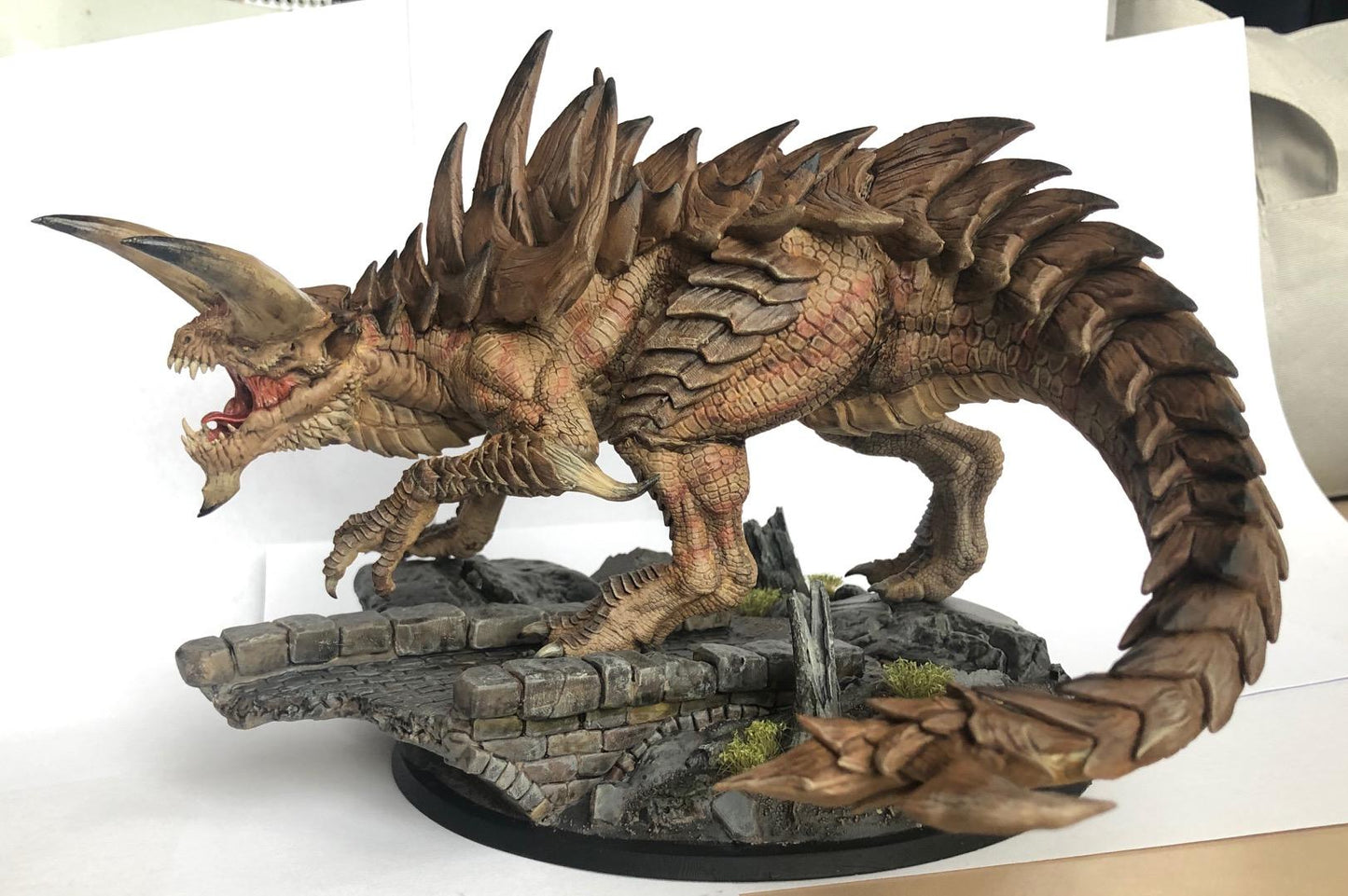 Tarrasca / Tarrasque - Fantasía / El Señor de los Anillos / Dragones y Mazmorras / Pathfinder / DND / Miniatura / Rol