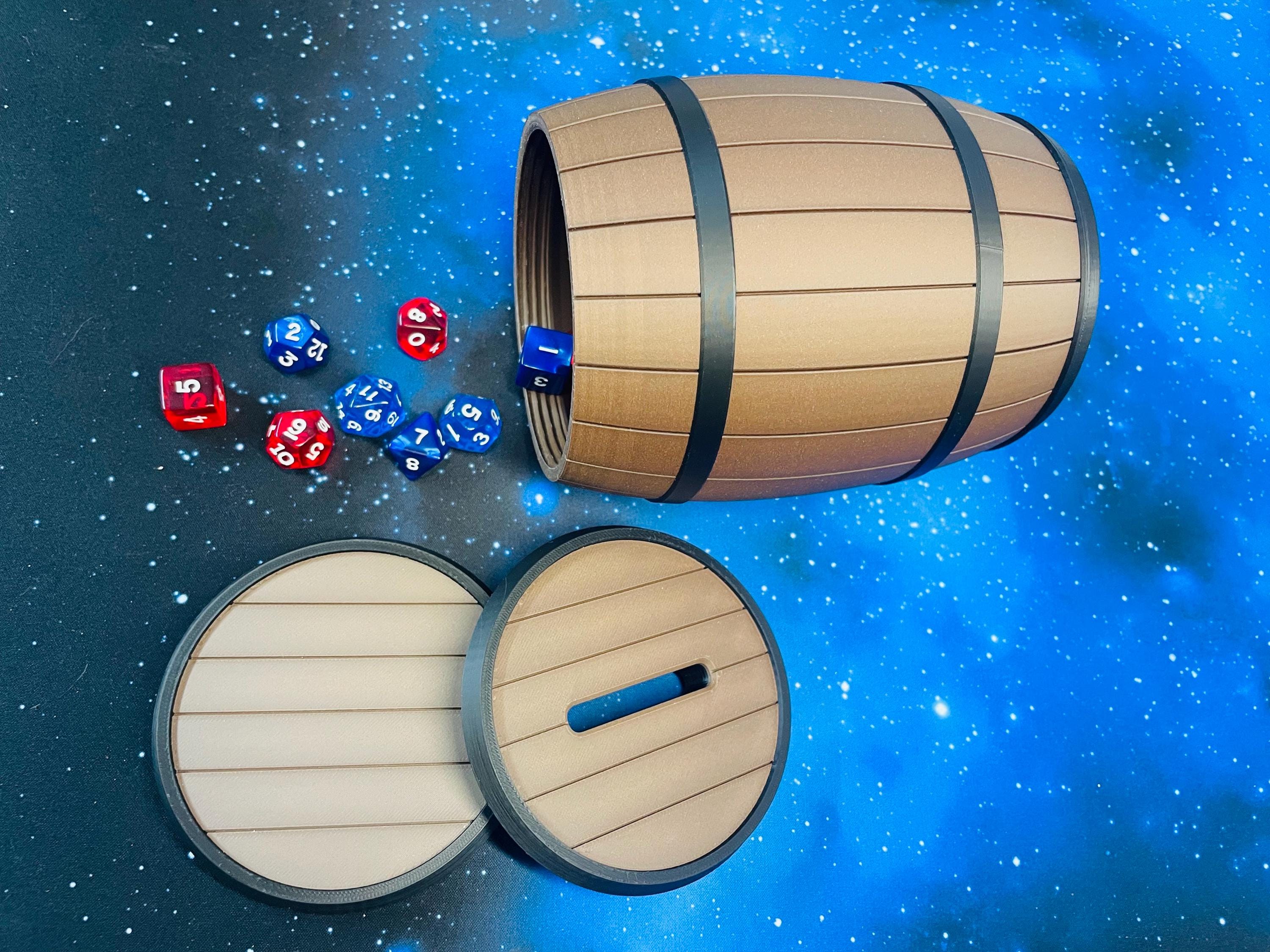 Data Barrel - Decoration – 3D Printed Decorative Piece
