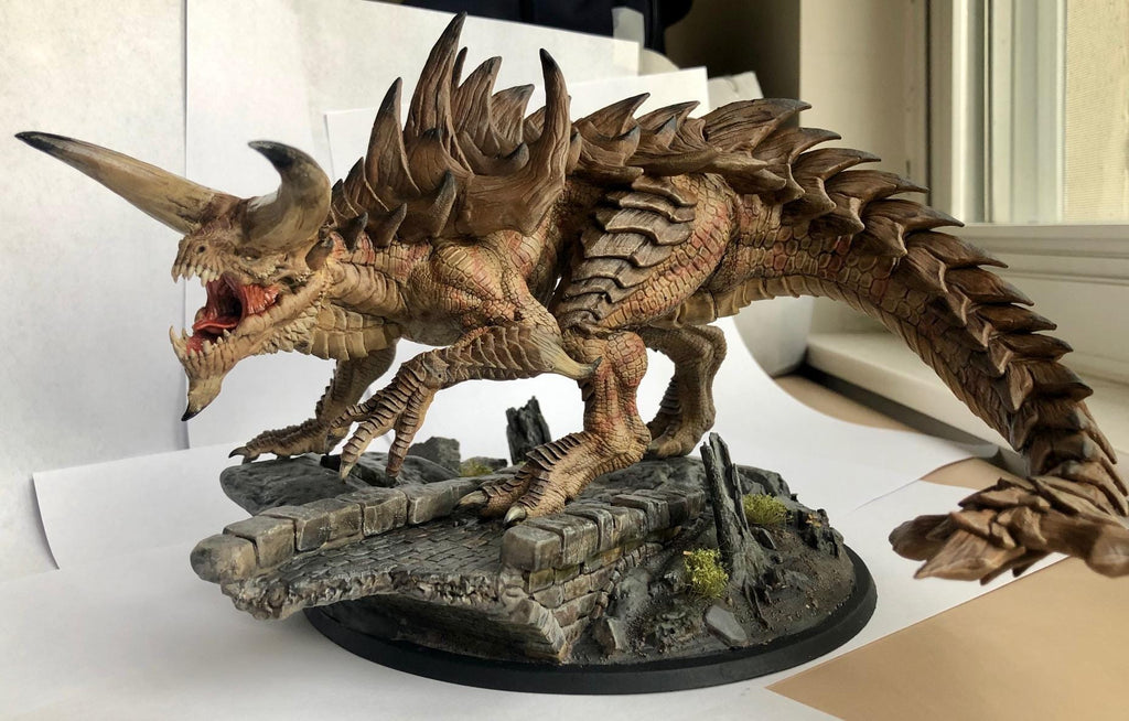 Tarrasque – Resin miniature for D&D, 32mm