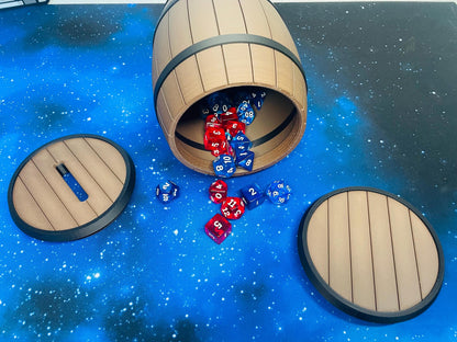 Barril Guardadados - Decoración / rol / El Señor de los Anillos / Dragones y Mazmorras / Pathfinder / DND / D&D / Piratas