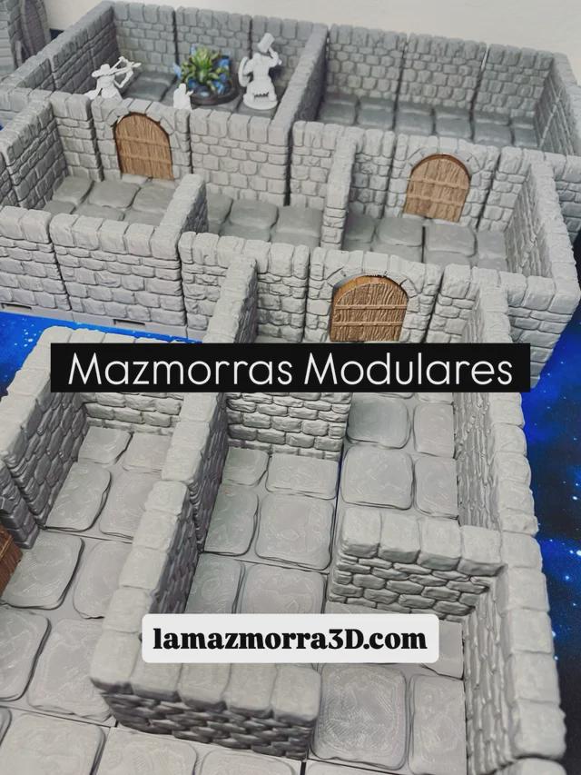 Modular Dungeon Set - D&D / Pathfinder / Role Playing / Dungeon Master / LOTR / ESDLA