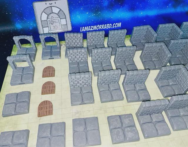 Modular Dungeon Set - D&D / Pathfinder / Role Playing / Dungeon Master / LOTR / ESDLA