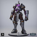 Guardián Escudo – Miniatura de resina para D&D, 32 mm