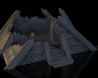 Cabaña en Ruinas 2 - Mordheim / LOTR / ESDLA / D&D / Pathfinder