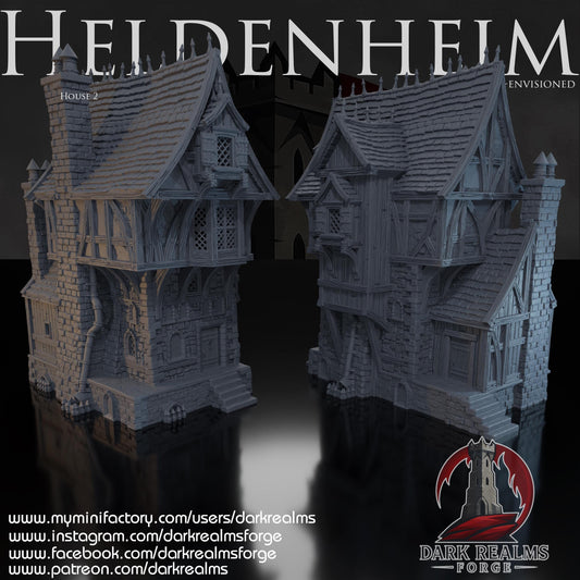 Heldenheim - Casa 2 - Rol / Wargame / Fantasía / Terreno / Paisaje / Ruinas / El Señor de los Anillos / Dragones y Mazmorras / Pathfinder