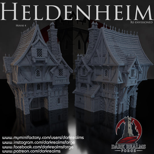 Heldenheim - Casa 4 - Rol / Wargame / Fantasía / Terreno / Paisaje / Ruinas / El Señor de los Anillos / Dragones y Mazmorras / Pathfinder