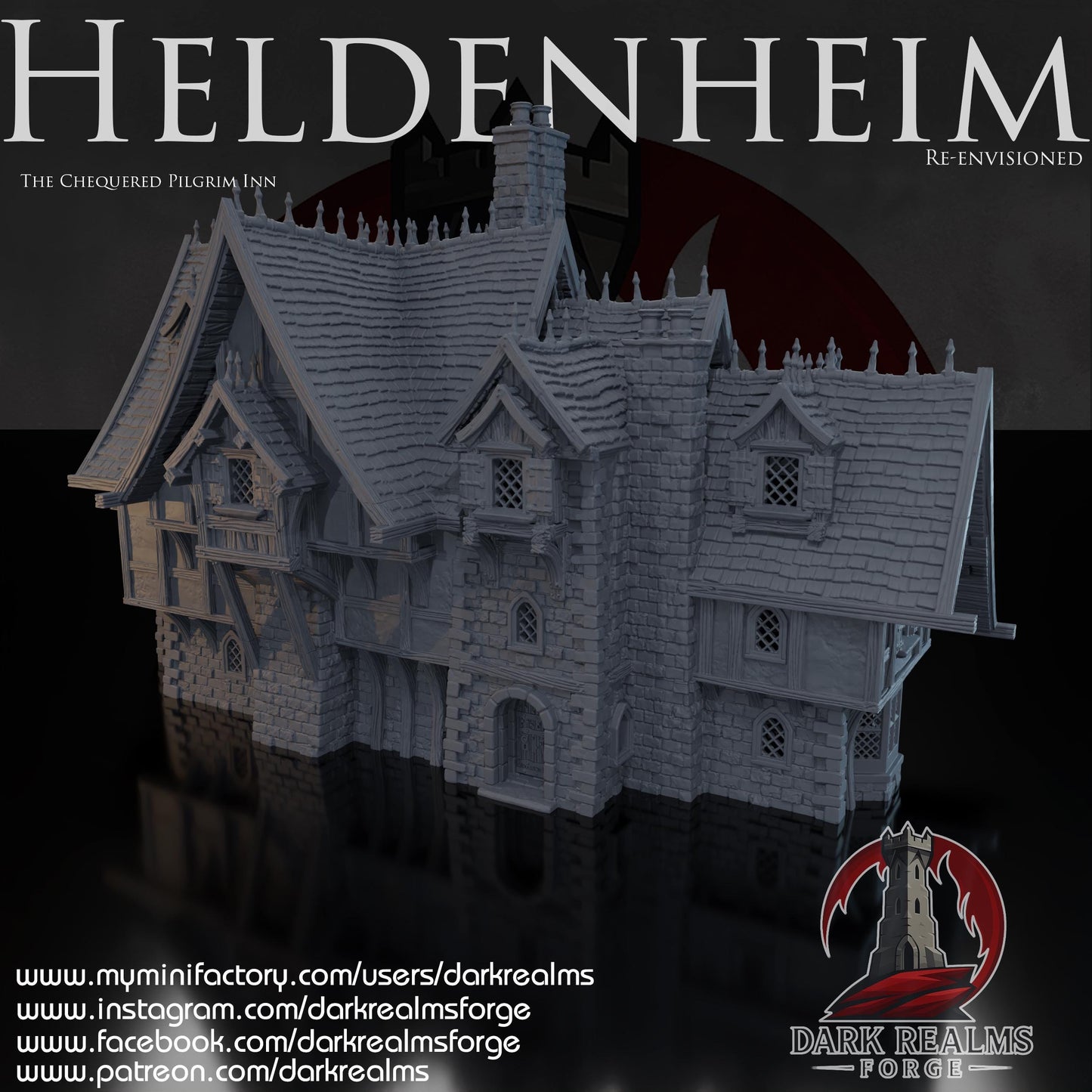 Heldenheim - Posada del Peregrino - Rol / Fantasía / Terreno / Paisaje  / El Señor de los Anillos / Dragones y Mazmorras / Pathfinder