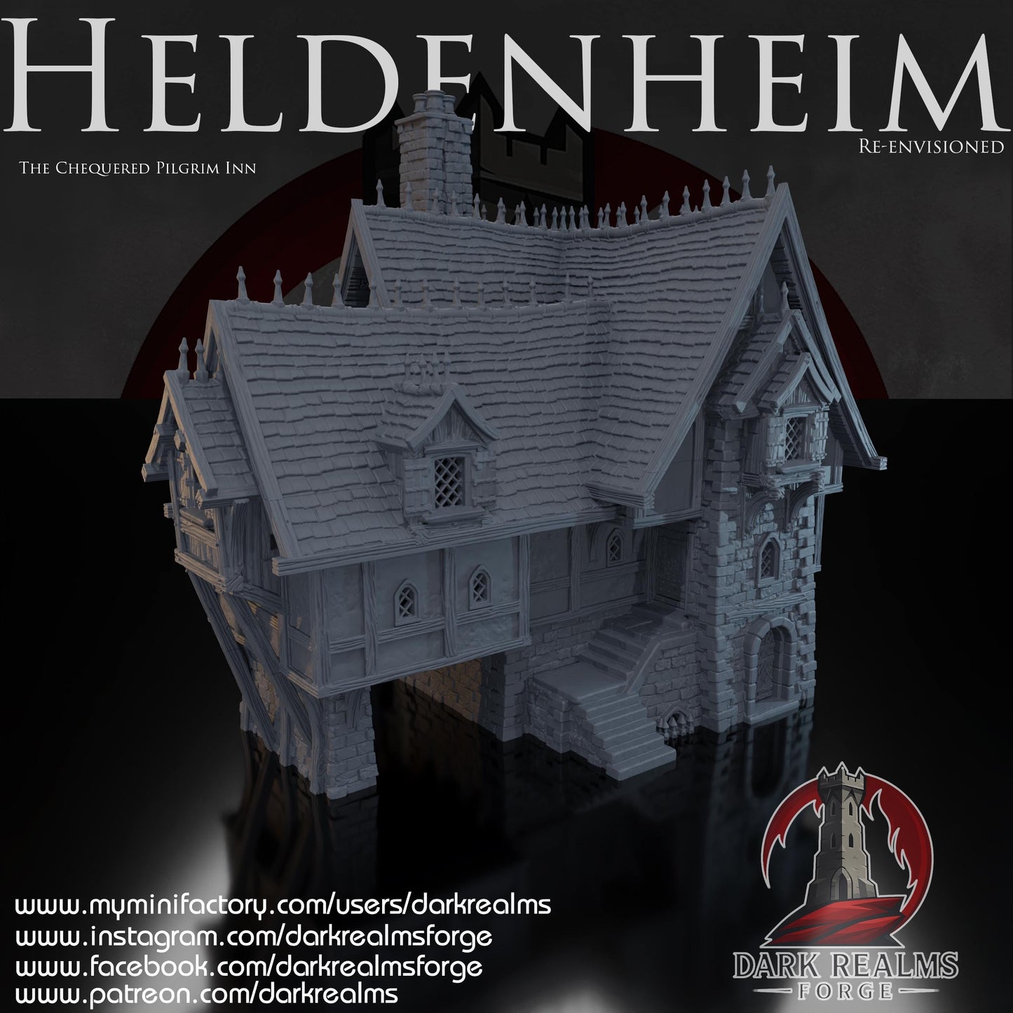 Heldenheim - Posada del Peregrino - Rol / Fantasía / Terreno / Paisaje  / El Señor de los Anillos / Dragones y Mazmorras / Pathfinder