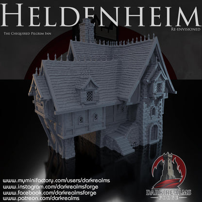 Heldenheim - Posada del Peregrino - Rol / Fantasía / Terreno / Paisaje  / El Señor de los Anillos / Dragones y Mazmorras / Pathfinder