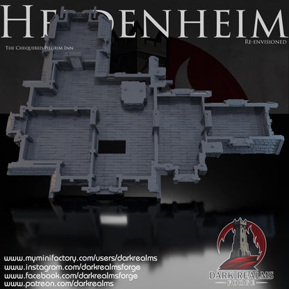 Heldenheim - Posada del Peregrino - Rol / Fantasía / Terreno / Paisaje  / El Señor de los Anillos / Dragones y Mazmorras / Pathfinder