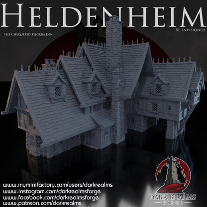 Heldenheim - Posada del Peregrino - Rol / Fantasía / Terreno / Paisaje  / El Señor de los Anillos / Dragones y Mazmorras / Pathfinder