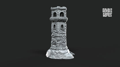 Faro dañado - Mordor / Tierra Media / esdla / El Señor de los Anillos / Dragones y Mazmorras / DND / Ring of Legends