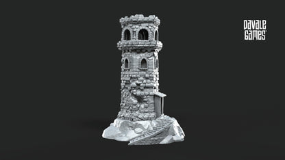 Faro dañado - Mordor / Tierra Media / esdla / El Señor de los Anillos / Dragones y Mazmorras / DND / Ring of Legends