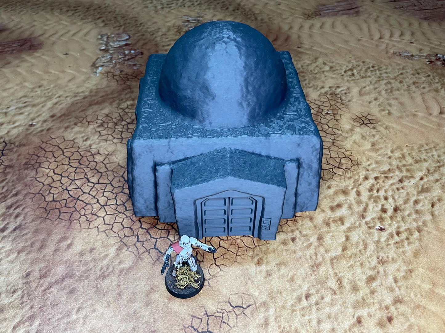 Poblado Desierto estilo TATOOINE - compatible con Star Wars Legión / Shatterpoint / Imperial Assault Imperial Terrain / Mesa Completa