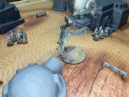 Poblado Desierto estilo TATOOINE - compatible con Star Wars Legión / Shatterpoint / Imperial Assault Imperial Terrain / Mesa Completa