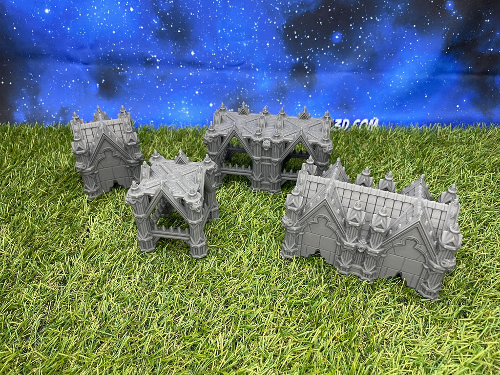 Imperial City - Escenografía compatible con WH40K 11th Edición WTC