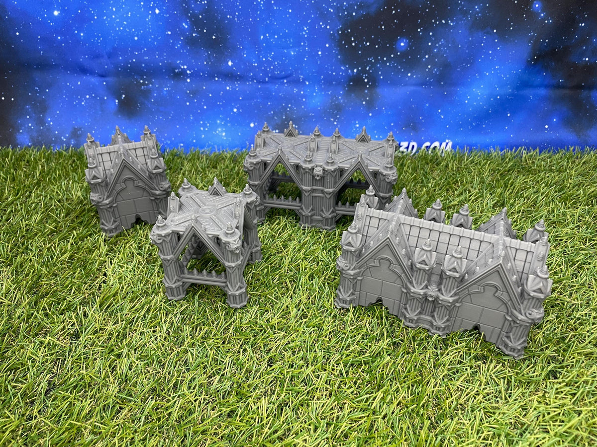 Imperial City - Escenografía compatible con WH40K 11th Edición WTC
